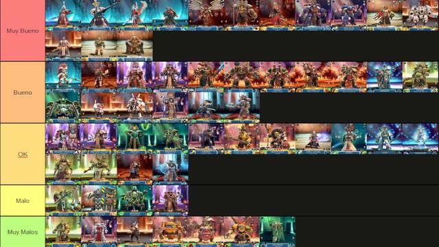 Tier List Julio 2023 - Warhammer Tacticus смотреть онлайн