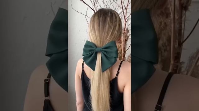 Идеальные банты из габардина, осталось только выбрать свой цвет! ? смотреть онлайн