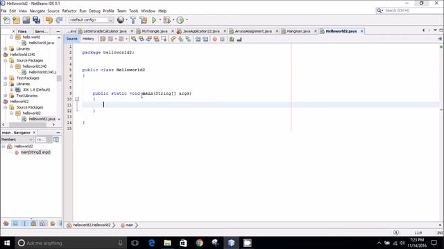 Learing Java for Beginners Getting Started with Netbeans смотреть онлайн