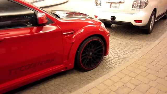 Hamann Tycoon Evo M - BMW X6 M - walk around and loud acceleration смотреть онлайн