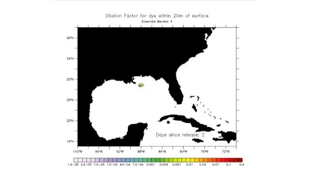 Гольфстрим уносит нефть в Атлантику смотреть онлайн