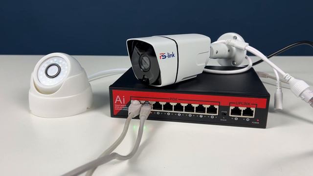 Сетевые коммутаторы PS-link на 4, 8 или 16 PoE портов смотреть онлайн