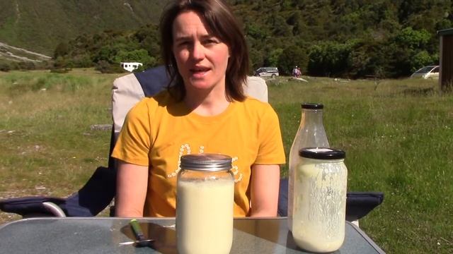 Caspian Sea Yoghurt made while camping смотреть онлайн