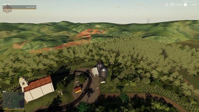 Farming Simulator 19 - 4K - Map First Impression - Faxinal Map смотреть онлайн