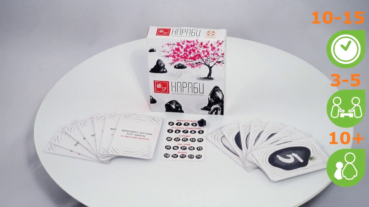 Нараби. Обзор настольной игры от компании Стиль Жизни смотреть онлайн