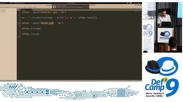 Hacking at the ECSC at DefCamp 2018 смотреть онлайн