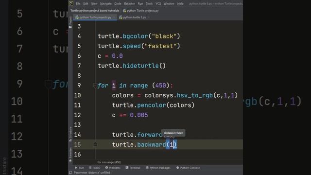 Python Turtle - Simple Python Turtle Graphics/Python Projects смотреть онлайн