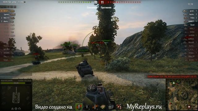 WOT: Рудники - PzKpfw S35 739 (f) смотреть онлайн