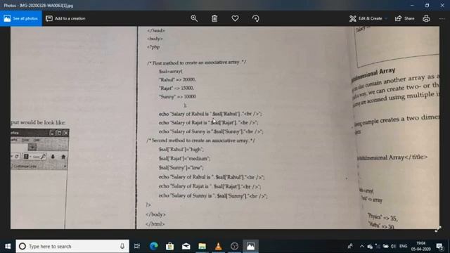 Associative Arrays in PHP смотреть онлайн
