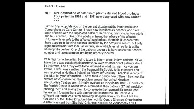 31/03/21 - Counsel Presentation - Belfast Haemophilia Centre (4/4) смотреть онлайн