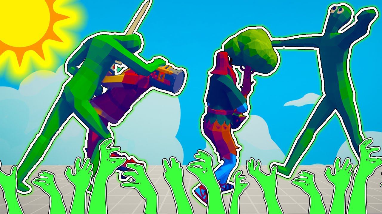GIANT ZOMBIE vs ALL GIANT | TABS - Totally Accurate Battle Simulator смотреть онлайн