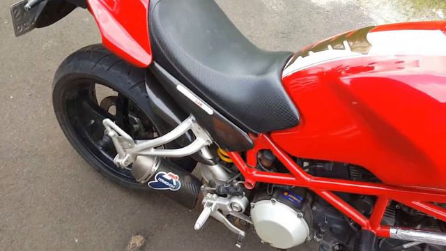 Ducati Monster S2R 1000 Termognoni exhaust slip on смотреть онлайн