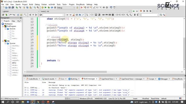Tutorial 04| String and Char arrays in C | C programing for beginners смотреть онлайн
