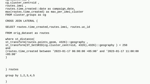 Getting timestamp of each time pings enter and leave a radius смотреть онлайн
