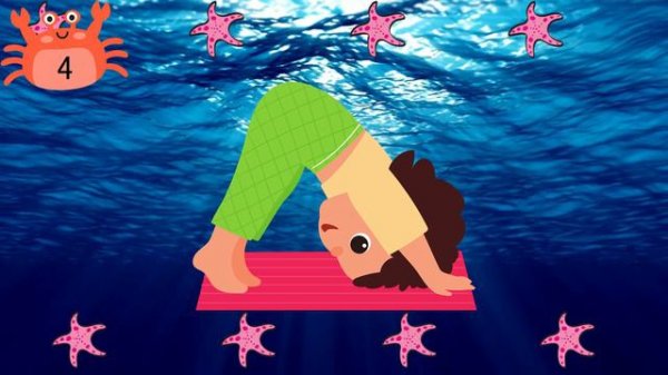 Under The Sea Yoga Freeze Dance | Brain Break | Workout for Kids | GoNoodle inspired | Dance Party