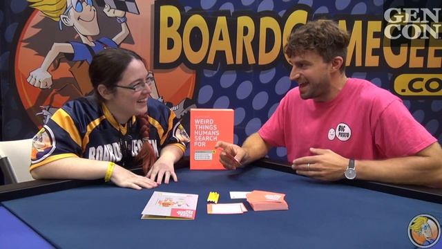 Weird Things Humans Search For — game overview at Gen Con 2018 смотреть онлайн