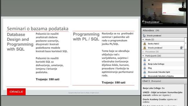 1. Oracle Academy Day - 2. Pregled obrazovnih sadržaja смотреть онлайн