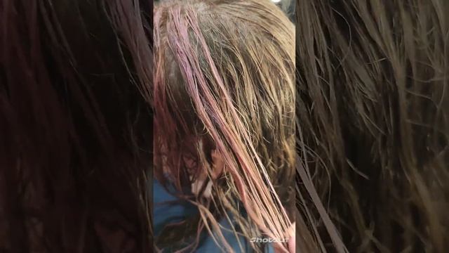 Скрытое окрашивание+ мелирование челки с тонировкой смотреть онлайн