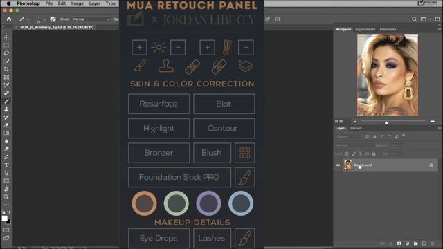 NEW! MUA Retouch Panel for your beauty content смотреть онлайн