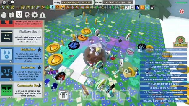 Разноплановая пыльца в Bee Swarm Simulator ? | ROBLOX смотреть онлайн