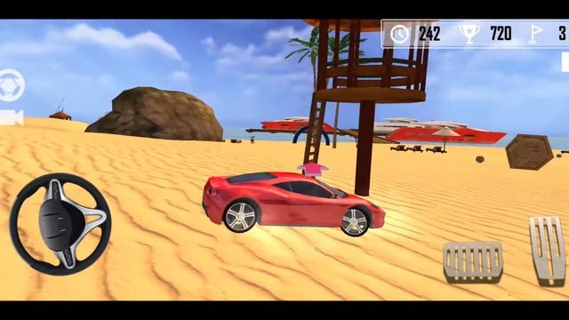 Water Surfer Car Racing Extreme Stunts #6 - Real Car Driving Games - Android Gameplay смотреть онлайн