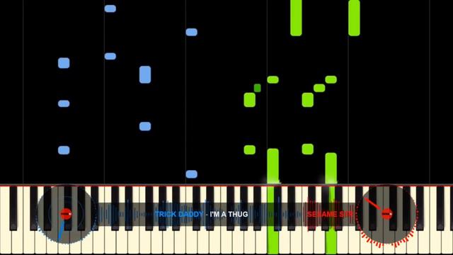 Trick Daddy ~ I'm A Thug (On Sesame Street CLRemix)(Piano Prod. by Sheet Music Boss) смотреть онлайн