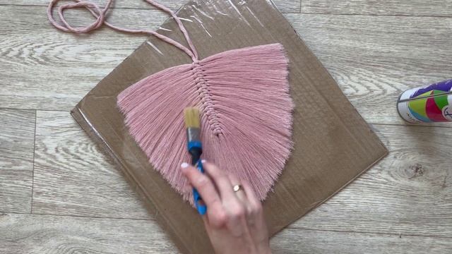 DIY │ How To Make A Macrame Feather/Leaf