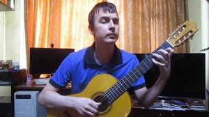 Аве Мария - Д. Каччини. Сыграно на гитаре с чувством и нежностью.