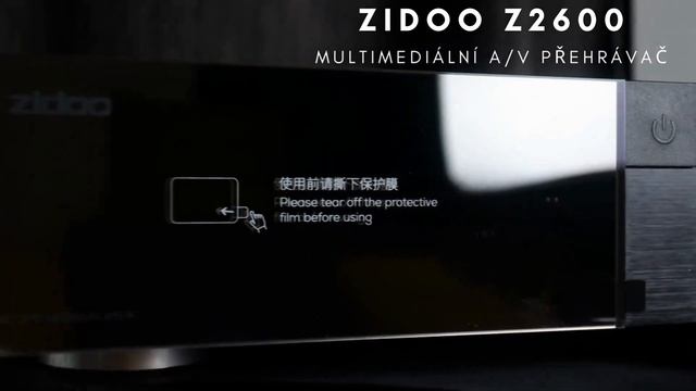 ZIDOO Z2600 - Multimediální A/V Přehrávač