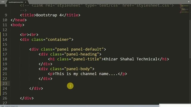 Lec # 17 Panels/Cards in Bootstrap 4 Urdu Hindi Bootstrap 4 Panels/Cards Urdu Hindi Colors of Panel смотреть онлайн
