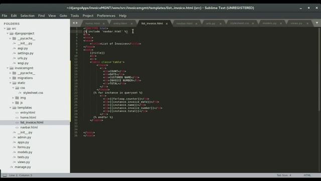 15 HOW TO LIST OBJECTS FROM DATABASE INTO A TABLE IN DJANGO – STOCK MANAGEMENT SYSTEM смотреть онлайн