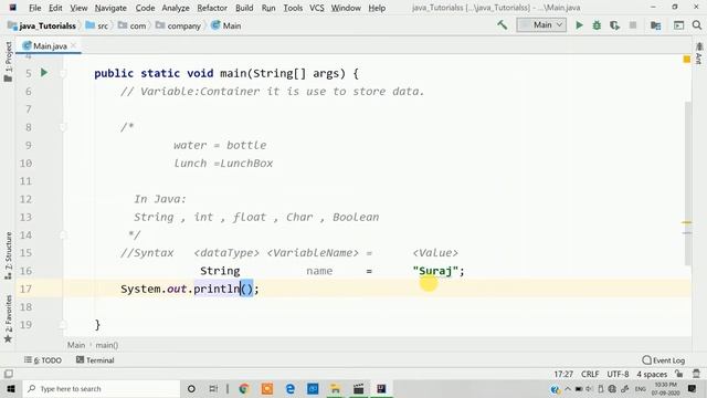 java variables | java variables and data types | java variable in hindi, java variable declaration смотреть онлайн