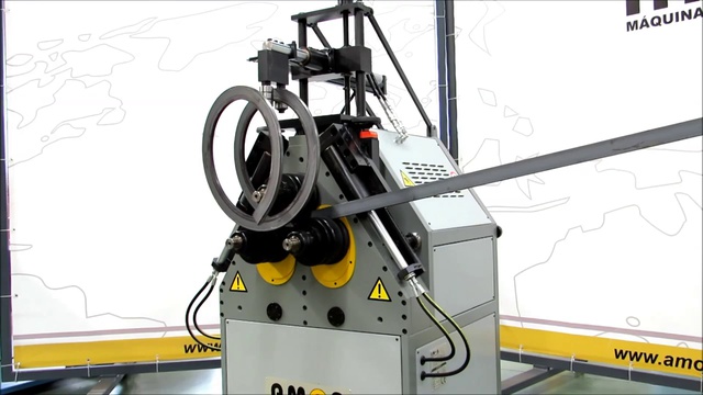 Профилегибочный станок (профилегиб) MAH 60/3-AC с ЧПУ смотреть онлайн