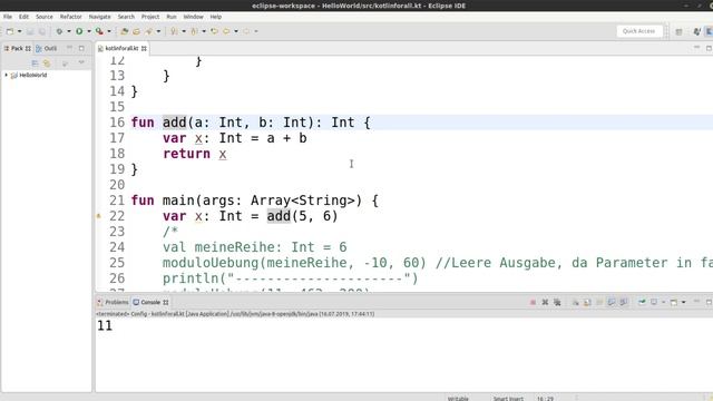 Kotlin Tutorial #34 - Rückgabewerte mit return смотреть онлайн