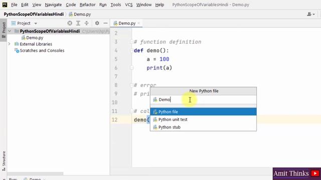 [ हिंदी ] Scope of Variables in Python | Local & Global | Tutorial for Beginners | Lecture 5 | 2022 смотреть онлайн