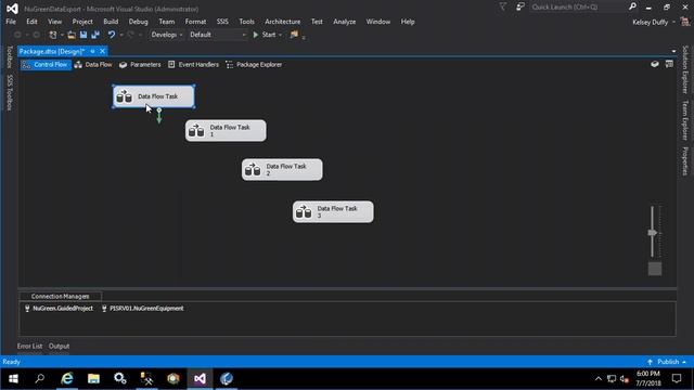 PI SQL - Create an SSIS package in MS Visual Studio смотреть онлайн