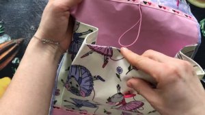 Кармашки на шкафчик в детский сад на резинках (детский органайзер)