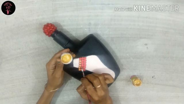 Tik TOK trend bottle craft # bottle home decor idea # Kalyan's savi смотреть онлайн