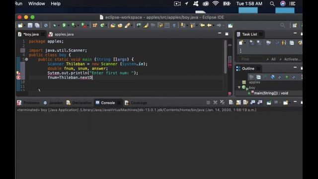 Java Programming Tutorial - 7 - Building a Basic Calculator смотреть онлайн