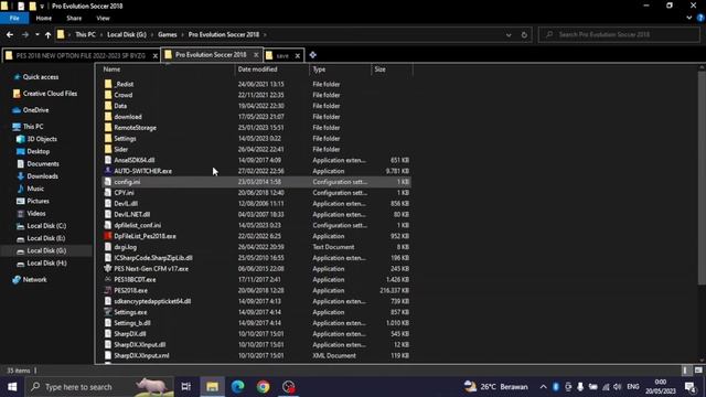 OPTION FILE FIX 2023 FOR PES 2018 смотреть онлайн