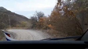 Крым. Дорога Белогорск-Приветное. Перевал ,,Аликот-Богаз''.