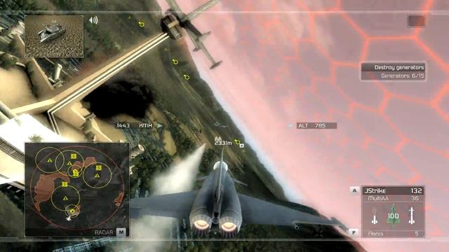 Tom Clancy's H.A.W.X. - Eurofighter Typhoon - Mission 15 - Operation - Thunderbolt смотреть онлайн