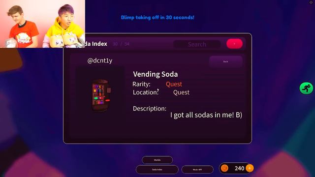 UNLOCKING SECRET ROBLOX FIND THE SODAS!? (ALL SODAS UNLOCKED!)