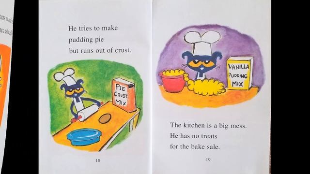 STORYTIME- Pete the Cat's GROOVY BAKE SALE- READ ALOUD Stories For Children! смотреть онлайн