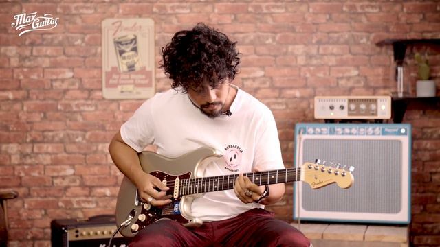 Fender American Elite Stratocaster gear demo смотреть онлайн