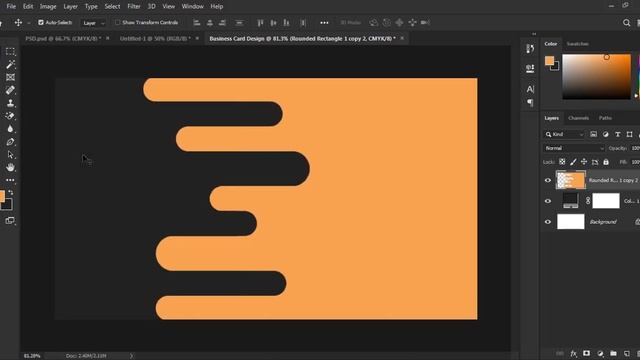 Learn Photoshop | Business Card Design смотреть онлайн