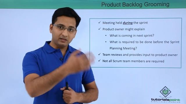 Scrum Product Backlog Grooming смотреть онлайн