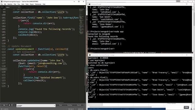 6 Node MongoDB Driver Part 2 Nodejs| Full stack developer 2021| Backend Programming 2021 смотреть онлайн