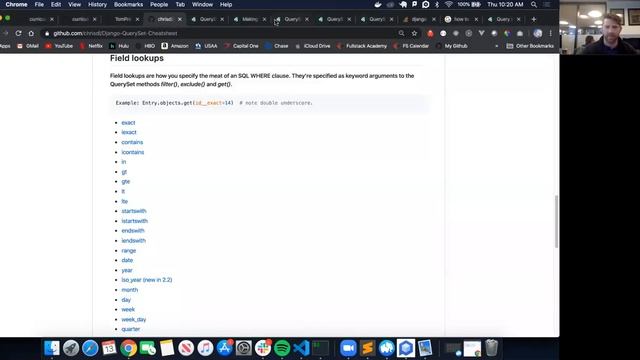 W6D4: Django Queries Review (2 of 2) смотреть онлайн