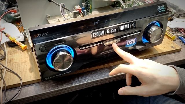 Принесли в ремонт рабочий усилитель SONY смотреть онлайн